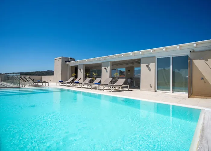 With Panoramic Swimming Pool In Just 850 Mt From The Sea