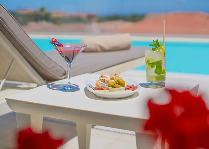 With Panoramic Swimming Pool In Just 850 Mt From The Sea