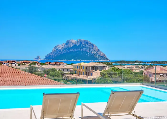 Hotel With Panoramic Swimming Pool In Just 850 Mt From The Sea Loiri Porto San Paolo